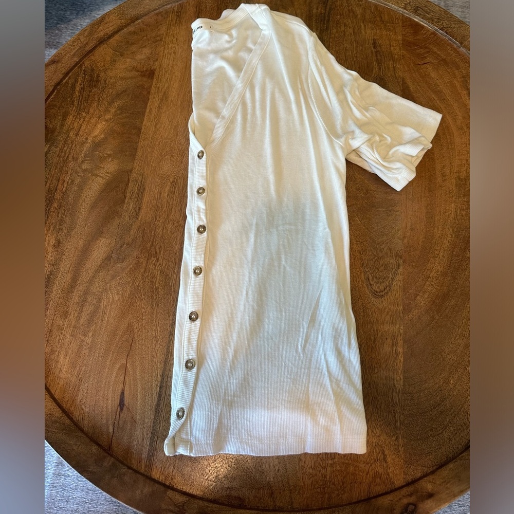 Marine Layer Lexi Rib Button Top - Picture 4 of 5